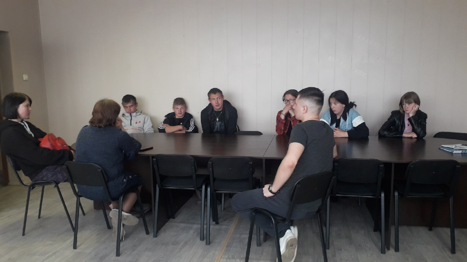  встреча студентов с выпускником Муратовым Дмитрием